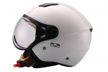 Helm VITO JET MODA weiß-glänzend